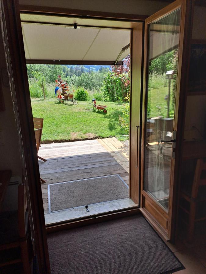 A4 Km De Megeve Tres Joli Studio Avec Jacuzzi ,Vue Sur Les Montagnes Au Calme Praz-sur-Arly Exterior foto